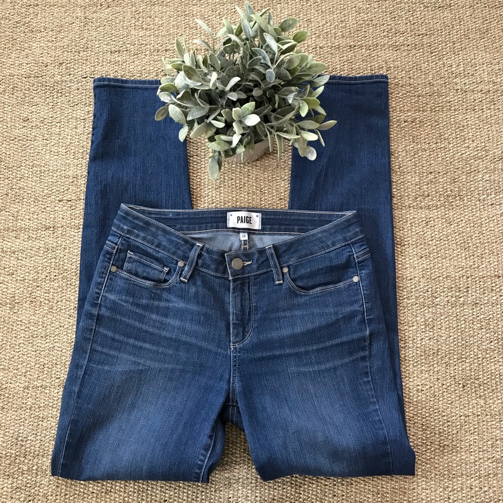 Paige Skyline Ankle Peg Jeans